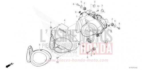 HEADLIGHT (CRF250LR/LRA,CRF300LR/LRA) CRF300LRAM de 2021